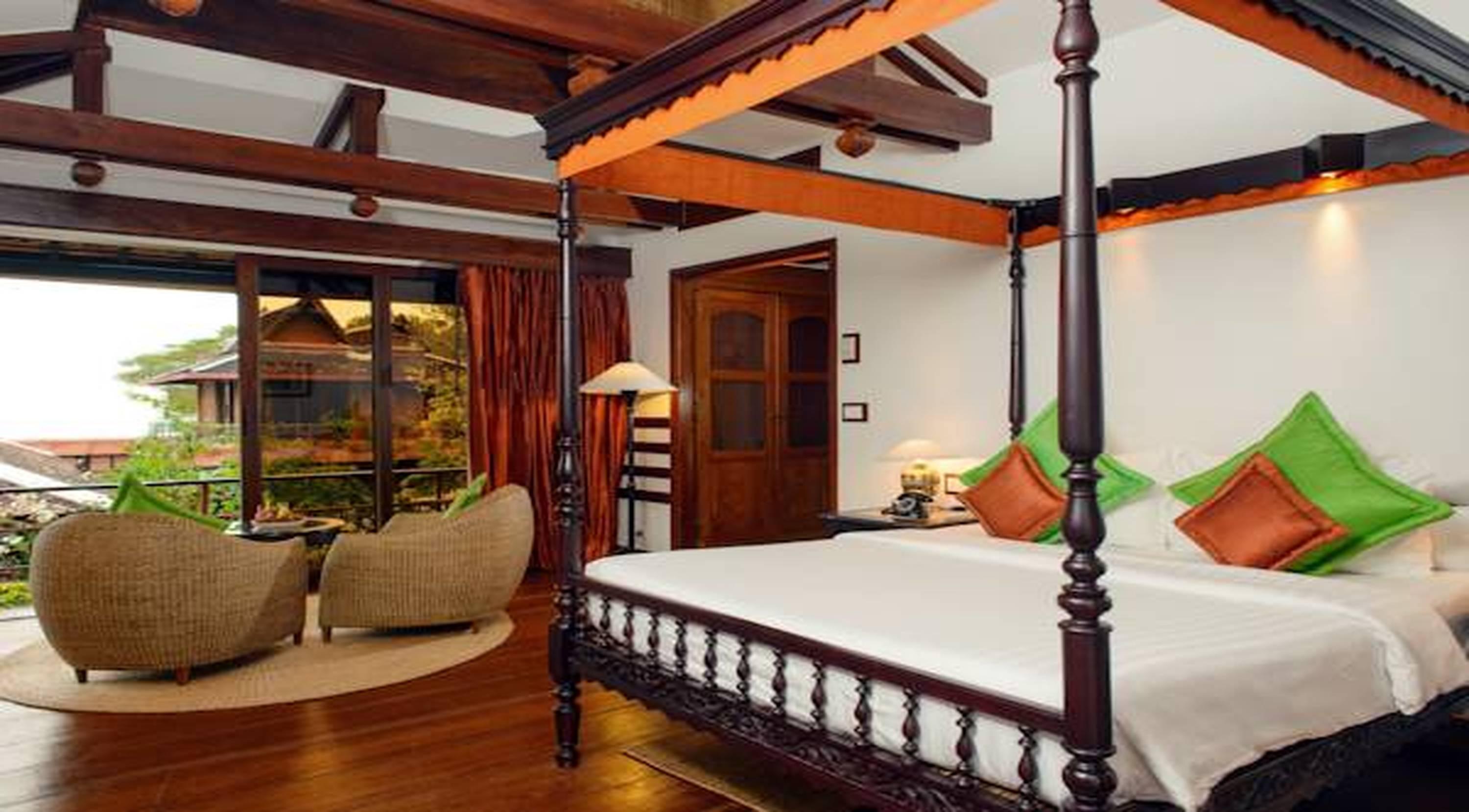 Angkor Village Hotel - Small Luxury Hotels Of The World Siem Reap Exterior foto A bedroom at the resort
